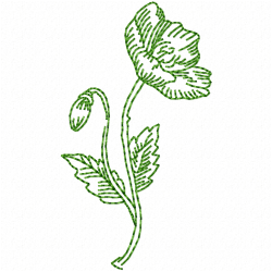 Flowers And Tree Embroidery Design 3 Flowers And Tree Embroidery Design 3